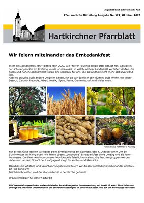 Pfarrblatt Oktober 2020