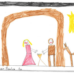 Paula Neuner, Volksschule St. Marienkirchen an der Polsenz, Klasse 1a