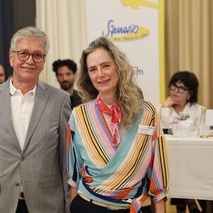 Hubert Reiter, STPL Pram; Claudia McNichol, Leiterin Szenario