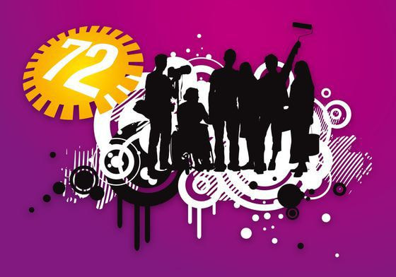 Logo 72 h / Katholische Jugend Österreich