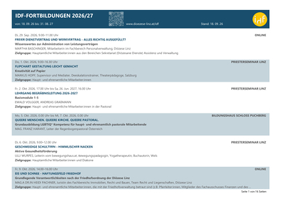 Jahresprogramm 2026/2027 zum Download