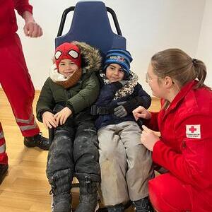 ROKO zu Besuch im Kiga