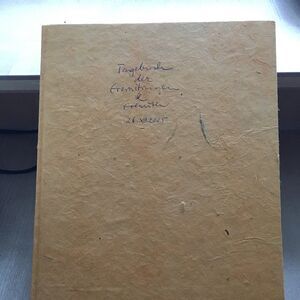 Das Tagebuch wird von Eremit:in zu Eremit:in weitergegeben.