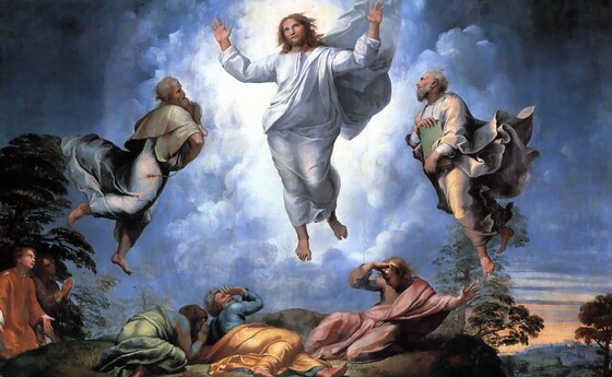 Transfiguration Raphael Ausschnitt