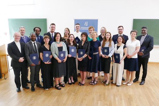 Verleihung von akademischen Graden an der KU Linz / © KU Linz/Eder Verleihung von akademischen Graden an der KU Linz