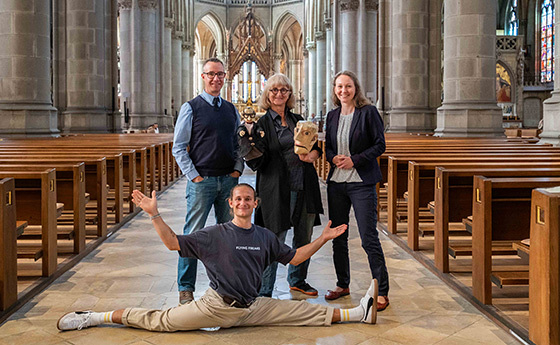 Gruppenfoto im Mariendom