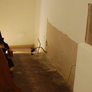 Innenrenovierung der Kirche 2011