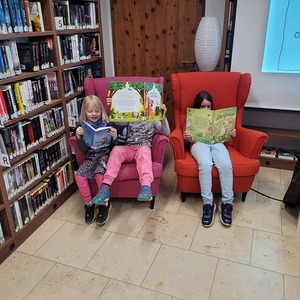 Osterbilderbuchkino in der Bibliothek Bad Zell