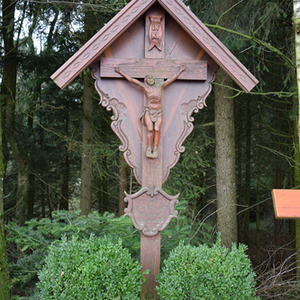 Das Bauernkreuz in Unterholzen (Holzversion)