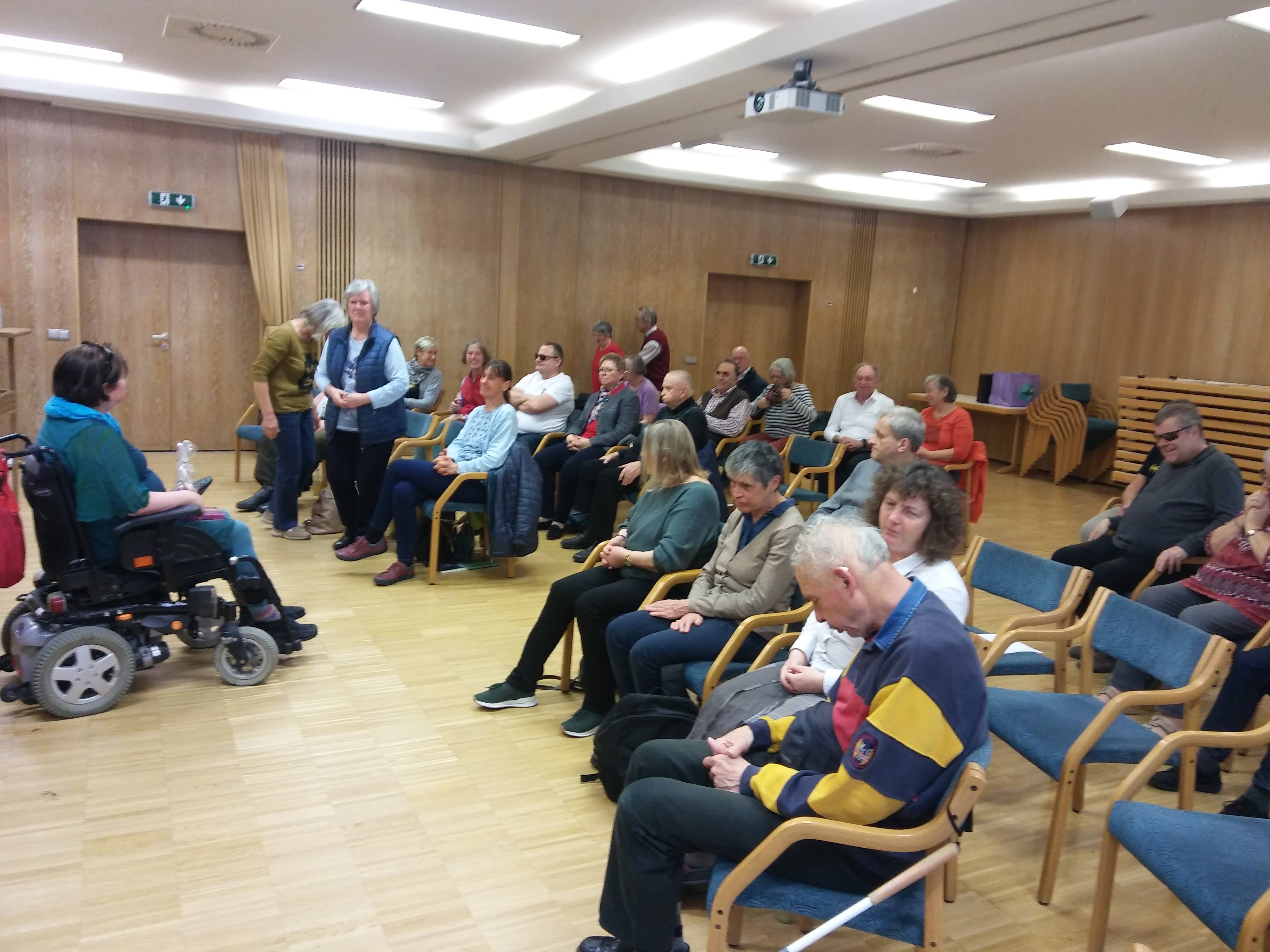 Teilnehmer / Blindenpastoral