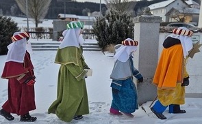 Sternsingen in der Pfarrgemeinde Leopoldschlag