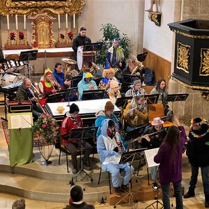 Faschingsgottesdienst mit der Musikkapelle