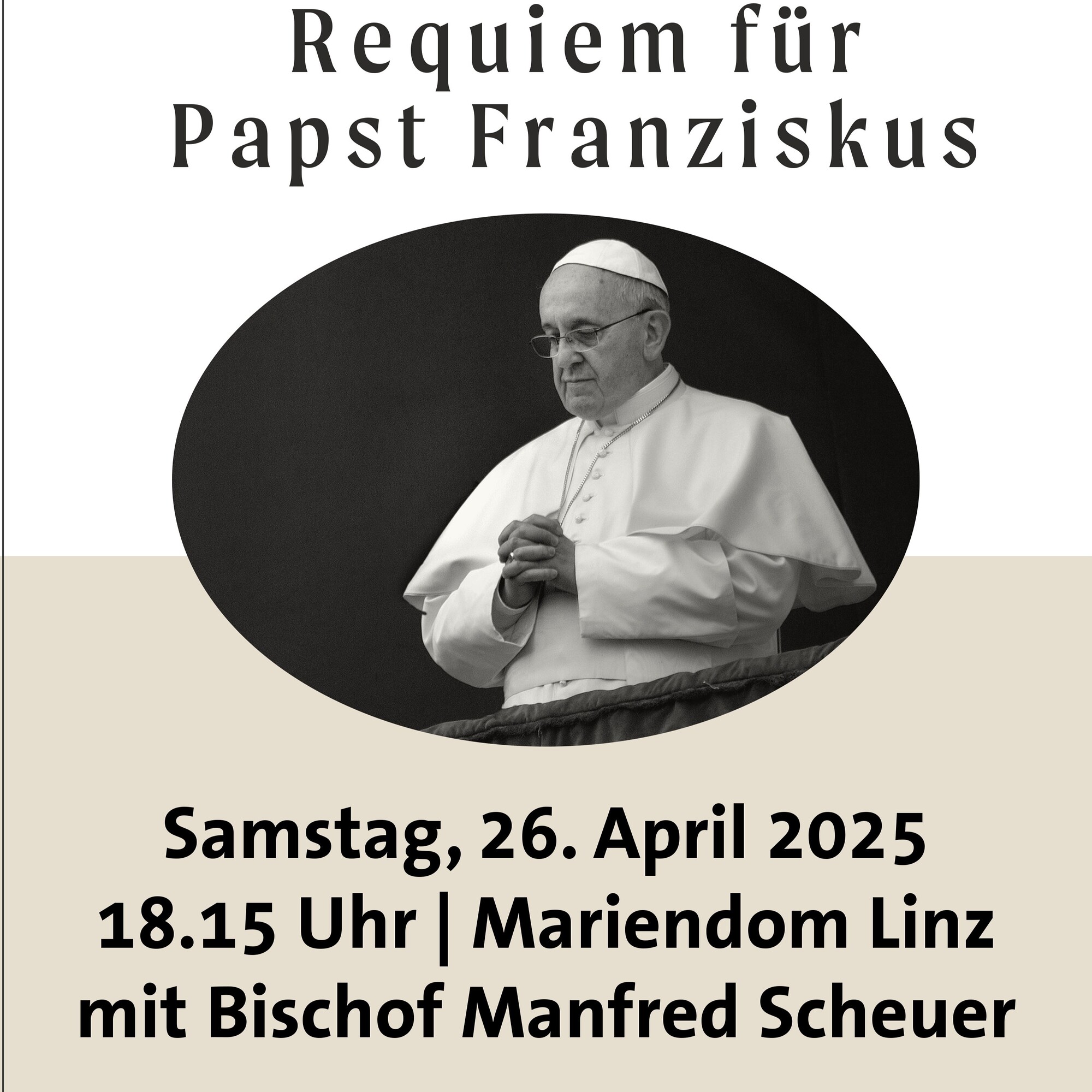 Requiem für Papst Franziskus