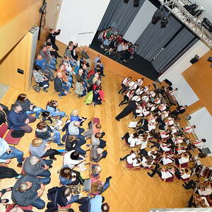 Muttertagsgratulation des Jugendblasorchesters