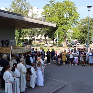 Fronleichnamsprozession der Pfarre St. Quirinus