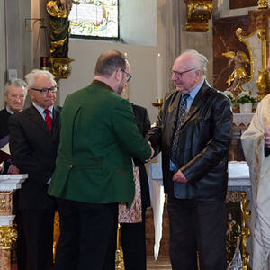 Ehrung langjähriger Kirchenchormitglieder