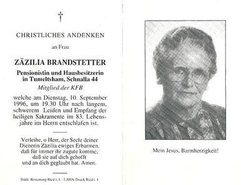 Zäzilia Brandstetter