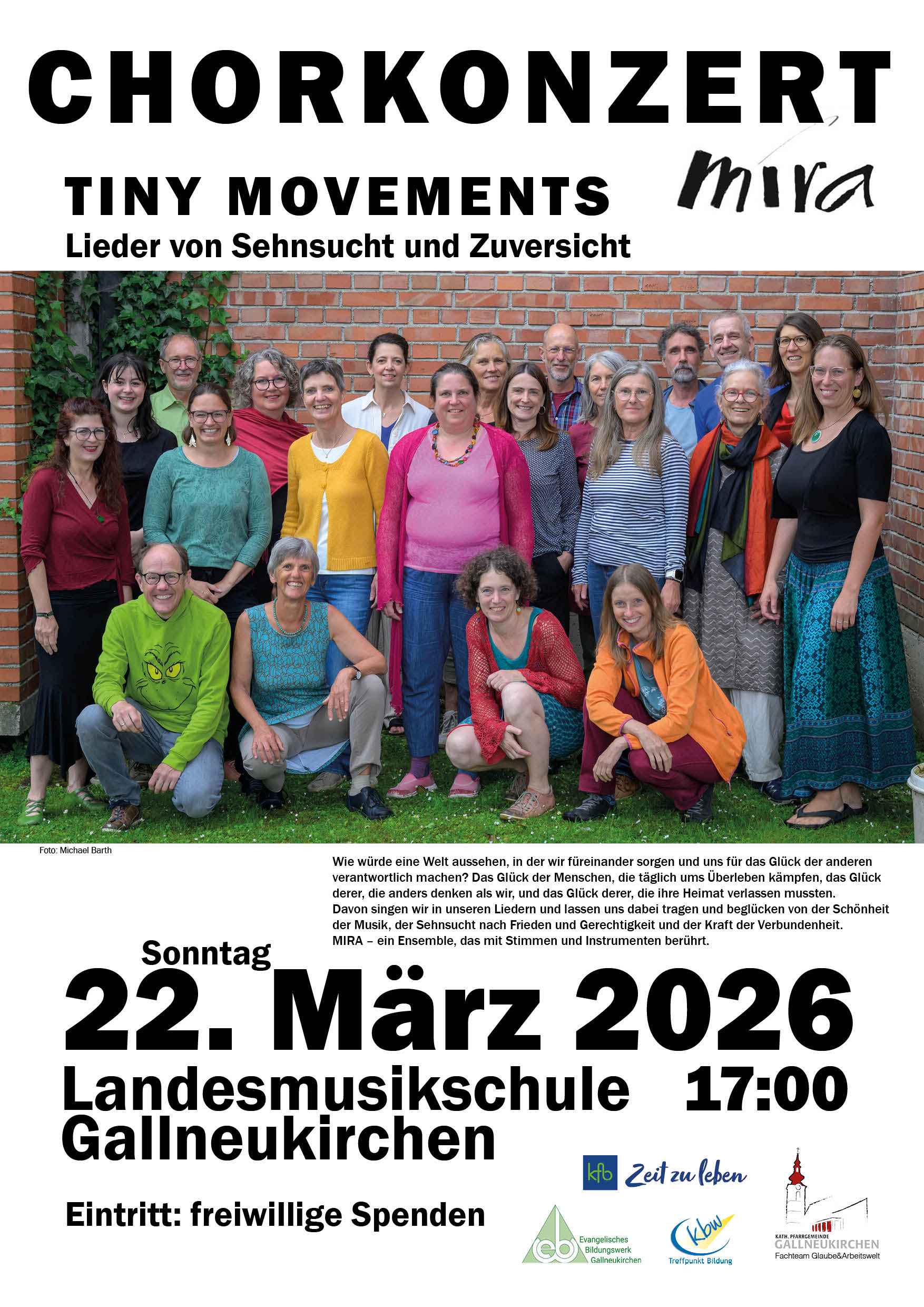 Am 22. März um 17 Uhr in der Landesmusikschule Gallneukirchen