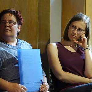 Lauschende Teilnehmerinnen!