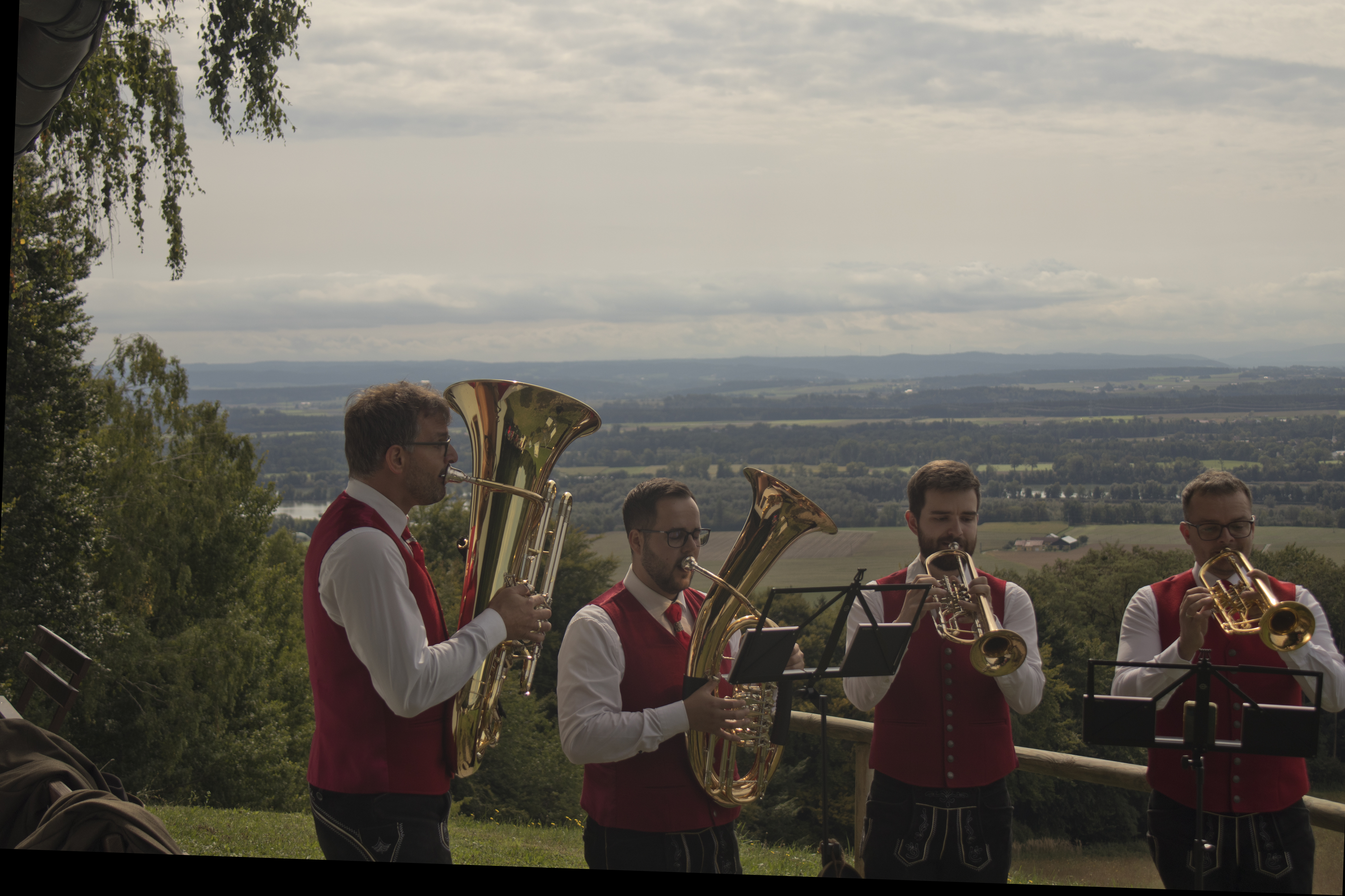 Braunauer Bergmesse 2025 / Inge Fink Bläser der Stadtkapelle