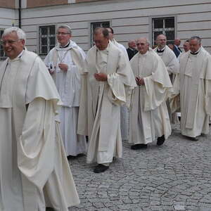 Abtbenediktion in Wilhering