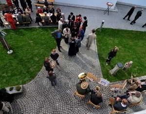 feierliche Segnung des 'Waldinger Pfarrweines'