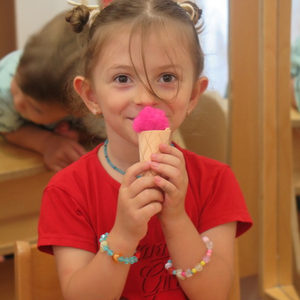 Eissalon im Kindergarten