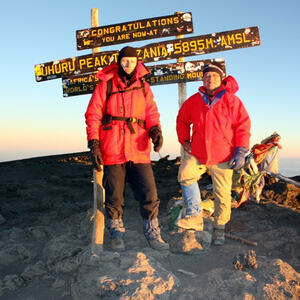 Kilimanjaro-Besteigung von Pfarrer Wimmer