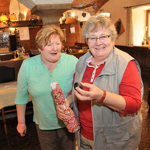 Siegerin mit Siegerei