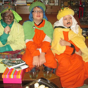 Sternsinger unterwegs