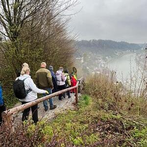 Abstieg nach Burghausen