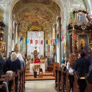 In der Kirche