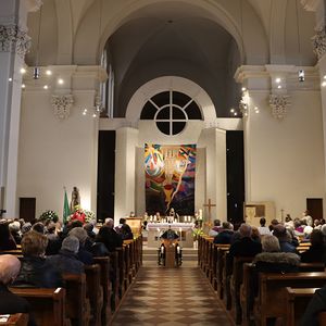 Begräbnis Franz Kastberger in St. Quirinus - Kleinmünchen