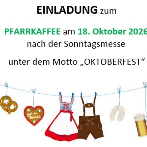 Pfarrcafe Oktoberfest 2026