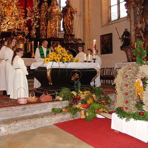 Erntedankfest Kirche Maria Schauersberg 2014