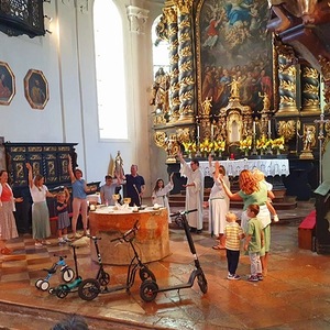 Fahrzeugsegnung im Juli 2023