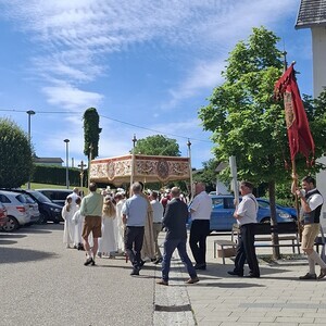 Prozession startet