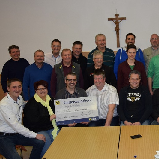 Männerfasching 2015– Spende
