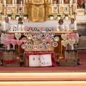 Erstkommunion 'Jesus ist unser Schatz'