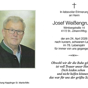 verstorben am 24. April 2026