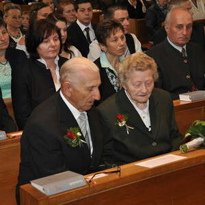 Feier der Ehejubilare