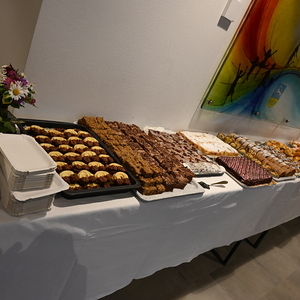 Die Köstlichkeiten vom Buffet