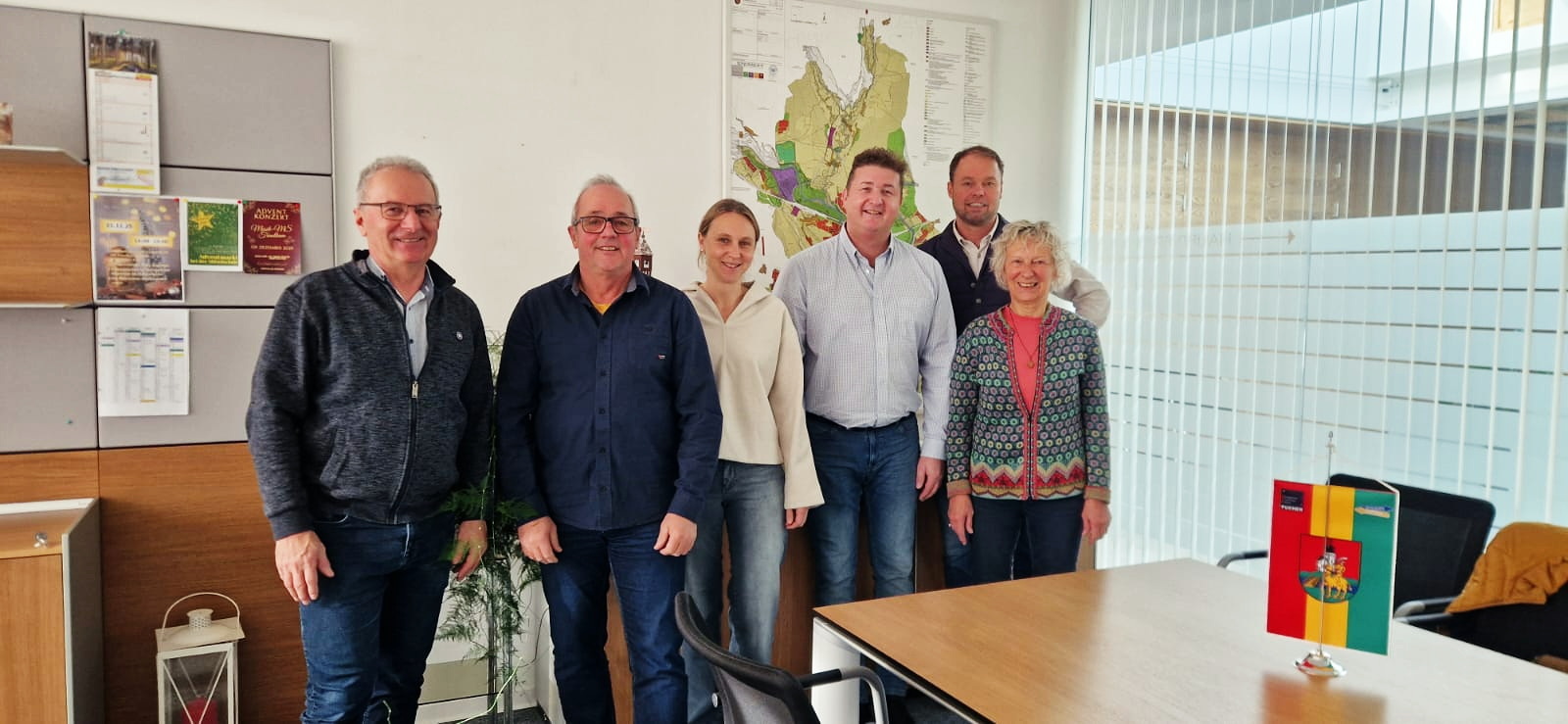 Antrittsbesuch bei Bgm. Reichart / Alois Hangler