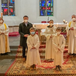 Ministrantenaufnahme 2021