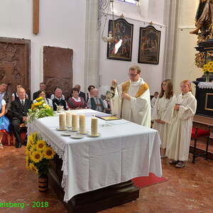 Patrozinium und Ehejubiläum in Eggelsberg
