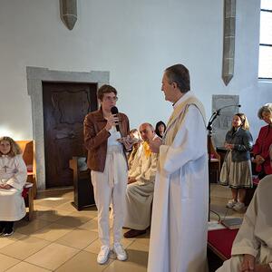 Die PGR Obfrau Johanna gratuliert