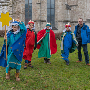 Impressionen der Sternsingeraktion 2022 in Kirchdorf