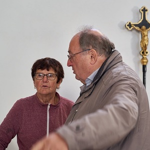Vorbereitungen für Festgottesdienst