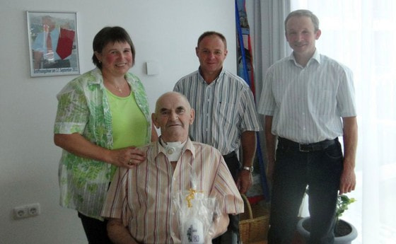  Johann Mühlberger feierte seinen 80. Geburtstag