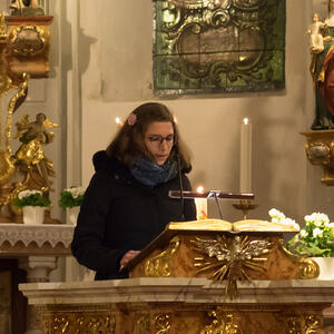 Osternacht in der Pfarrkirche Kopfing
